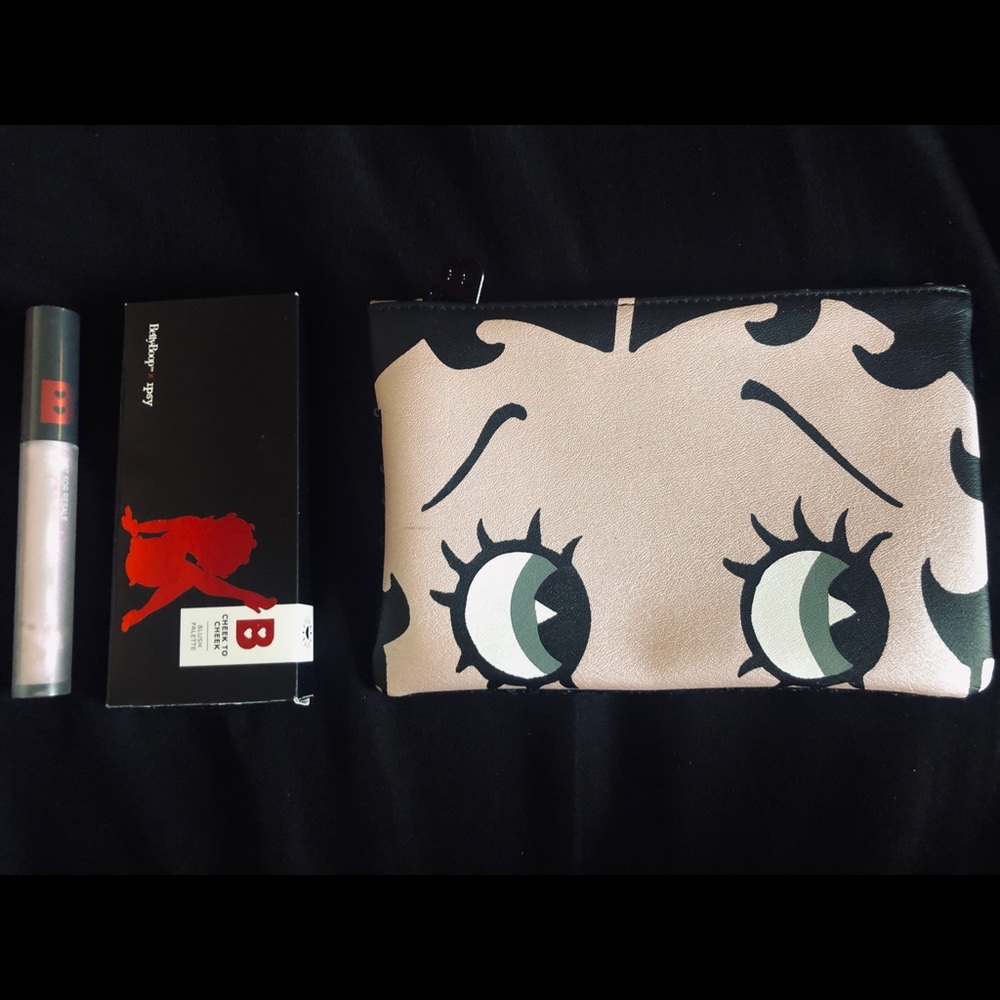 Betty Boop Makeup and Bag